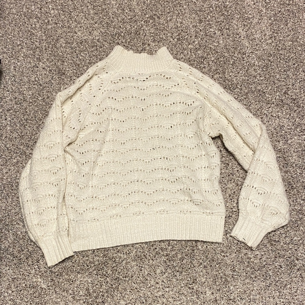Elegant Cream Sweater